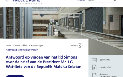 Reactie Rutte op kamervragen Sylvana Simons (Bij1)