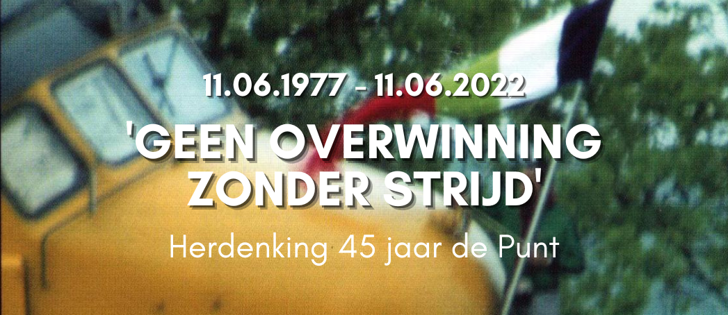 Herdenking 45 jaar de Punt