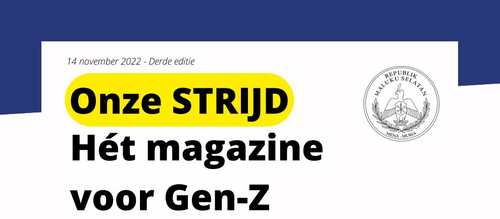 Onze STRIJD – derde editie