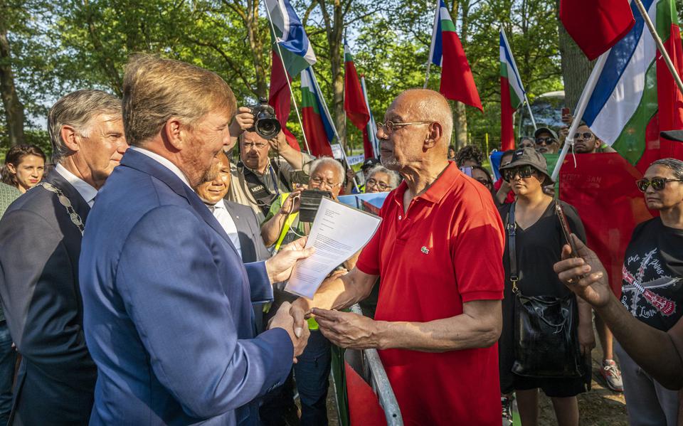 Surat dari Kelompok Pekerdjaan Assen-Bovensmilde kepada Radja Willem-Alexander