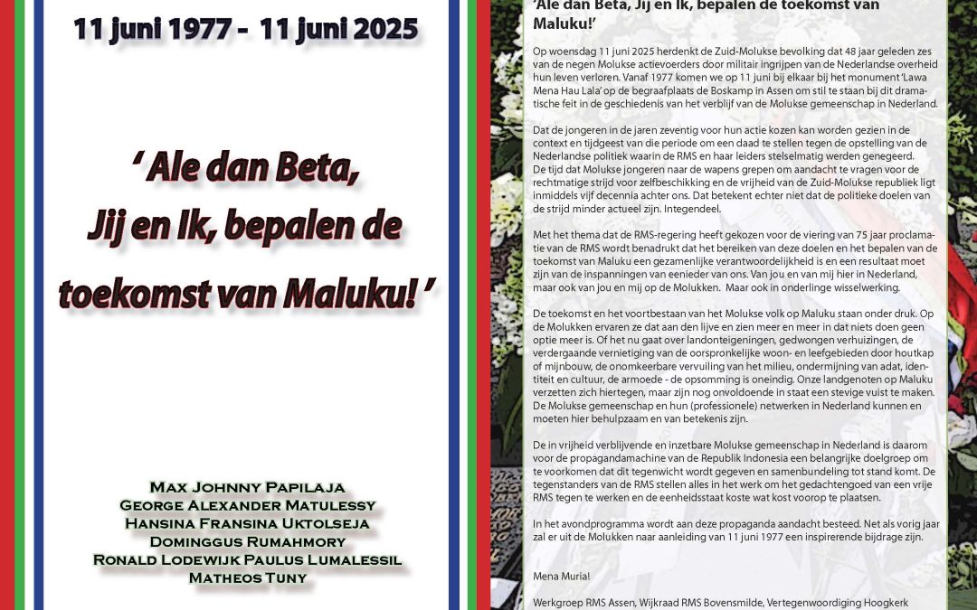 Herdenking 48 jaar ‘De Punt’